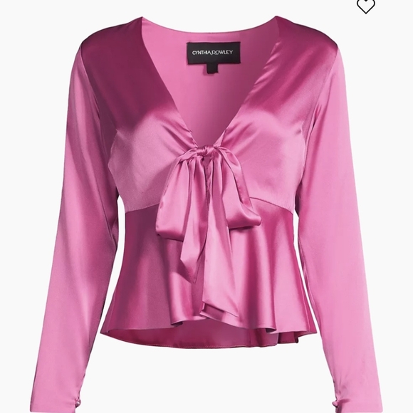 Cynthia Rowley Silk Jula Blouse - Picture 4 of 9